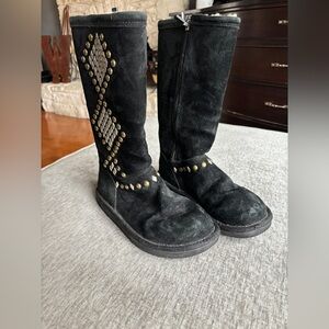 UGG Tall Boots with Metal Stud Details